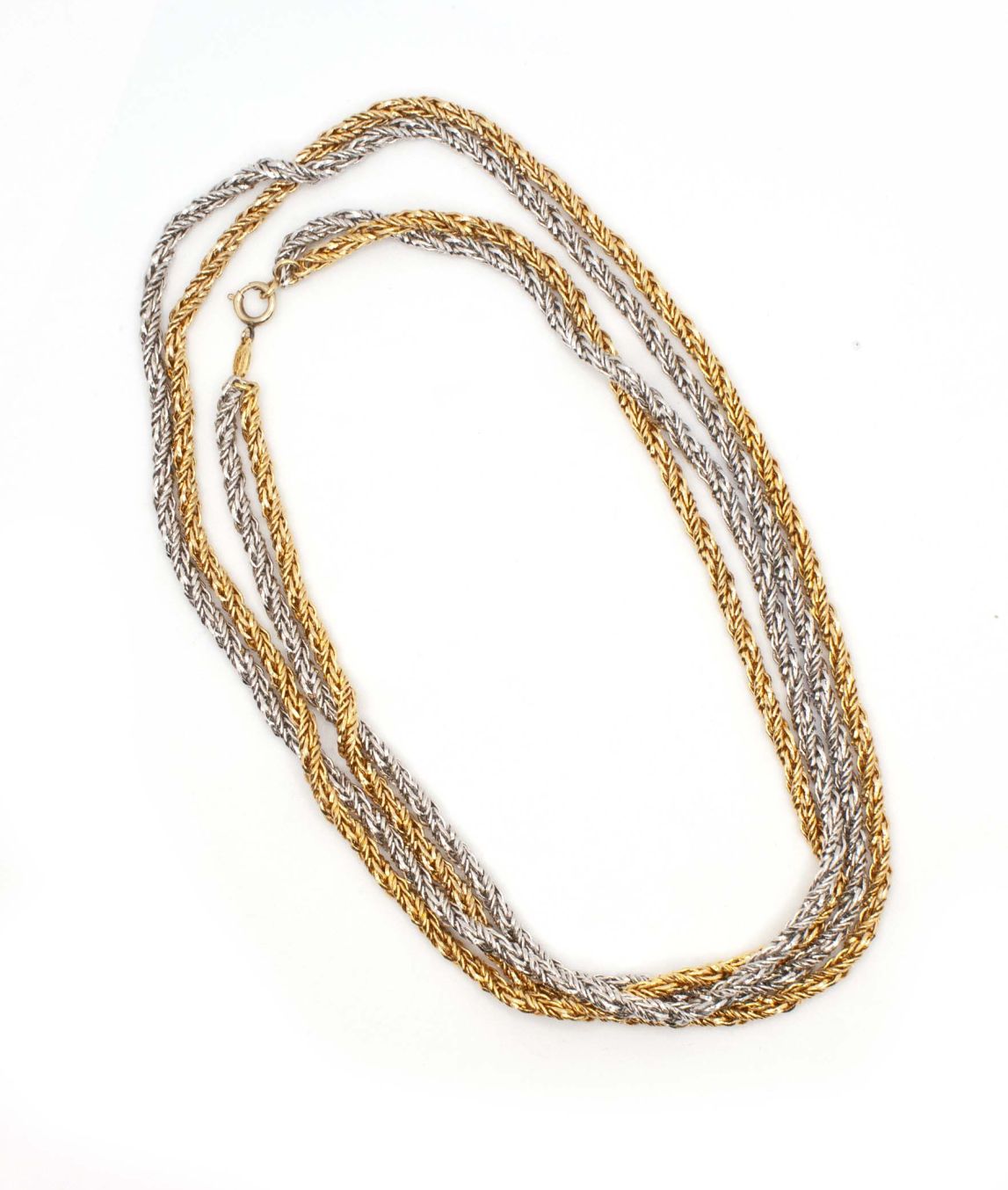 Silver and Gold Rope Chains by Grossé | Gadelles Vintage