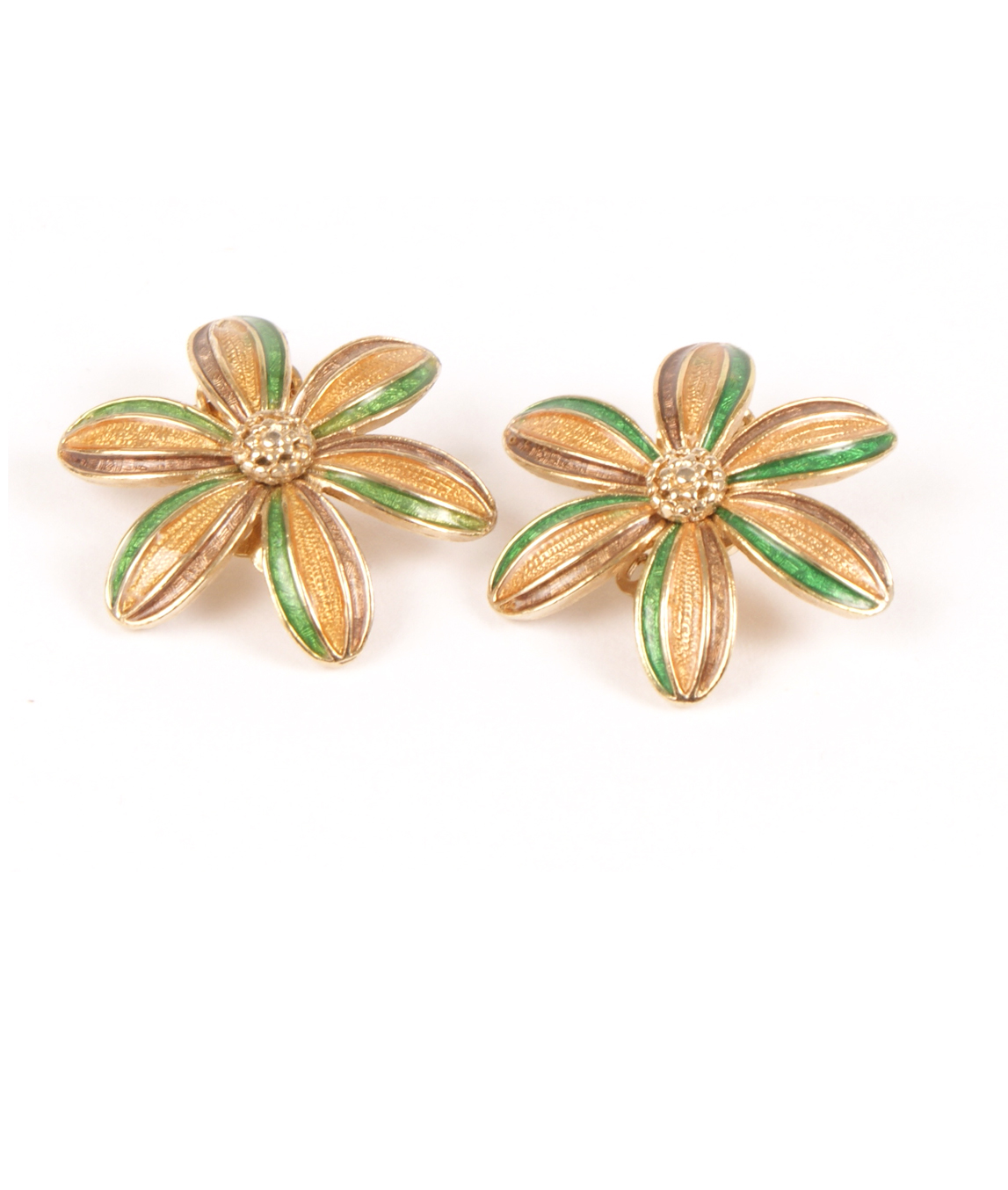 Vintage Kramer Flower Earrings 1960s | Gadelles Vintage Costume ...