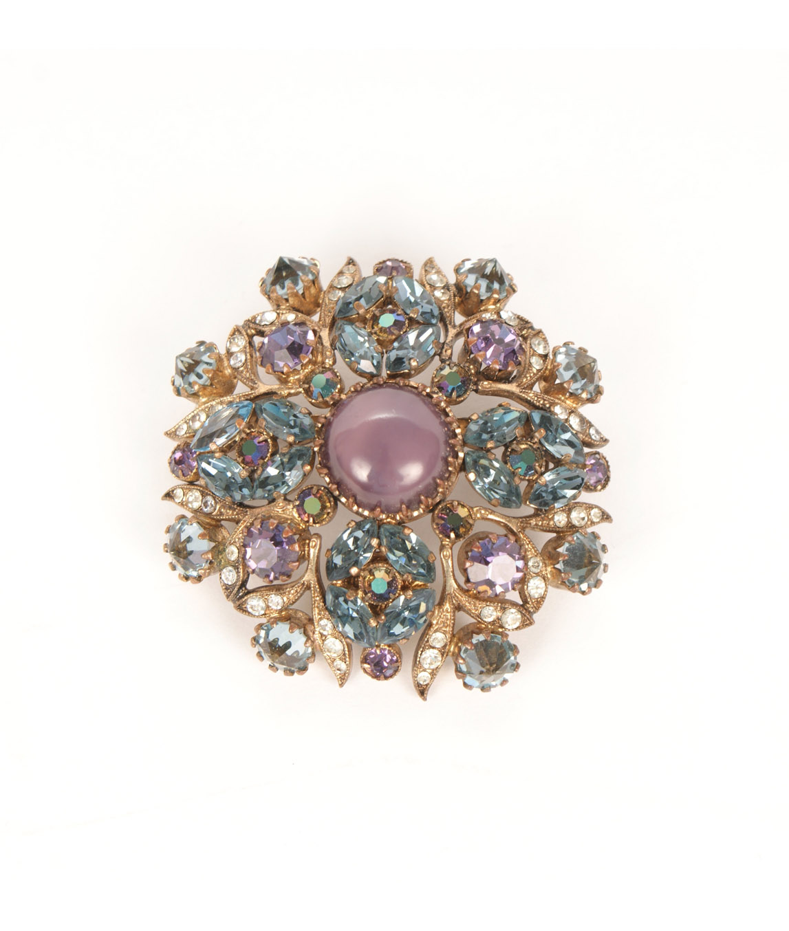 Vintage Crystal Brooch by Maryse Blanchard | Gadelles VIntage