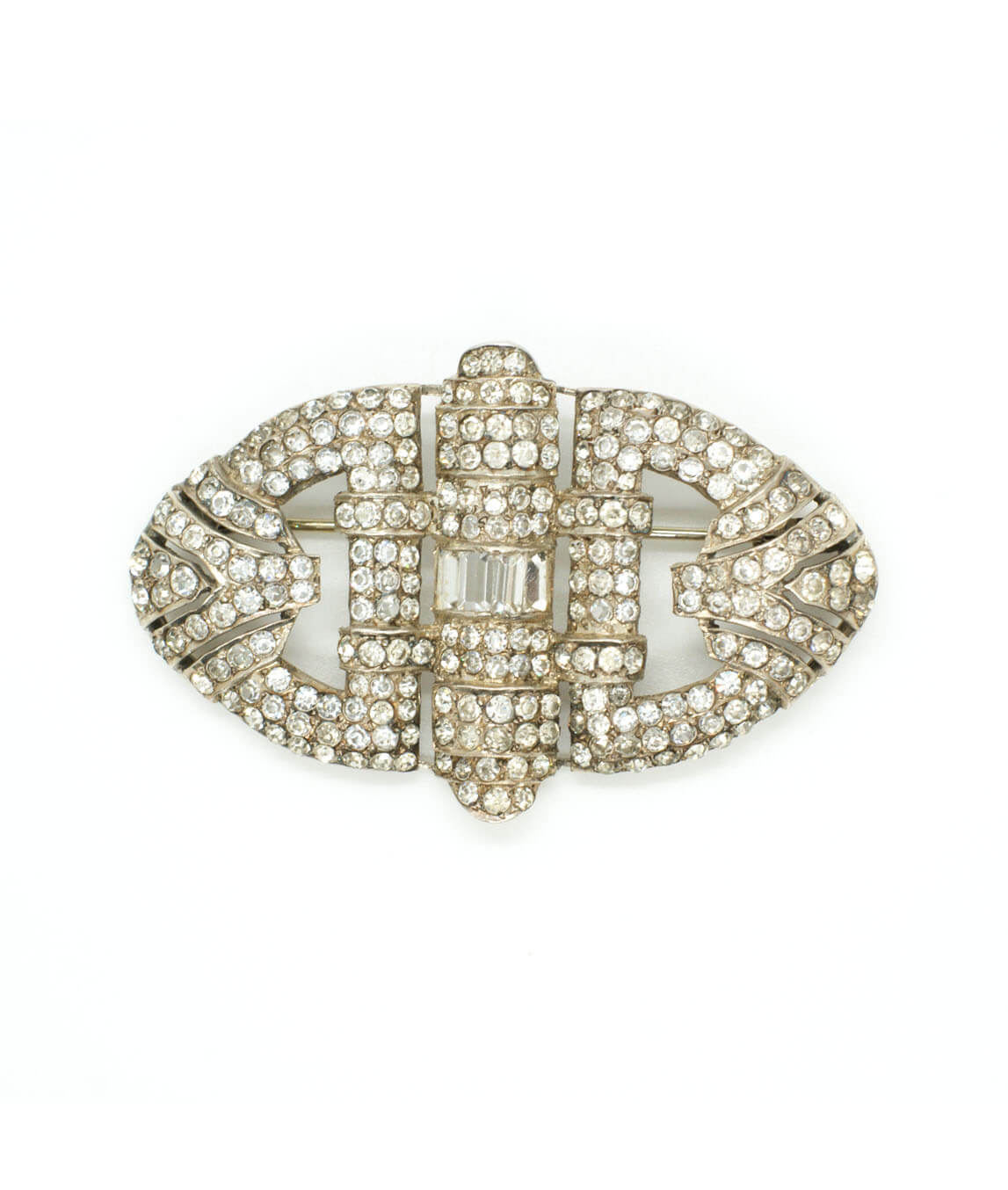 Silver Art Deco Brooch | Gadelles Vintage